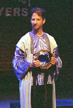 David Zimmerman as Prospero from "The Tempest."