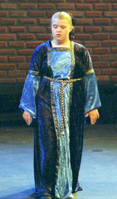 Jessica in a scene from "The Tempest."